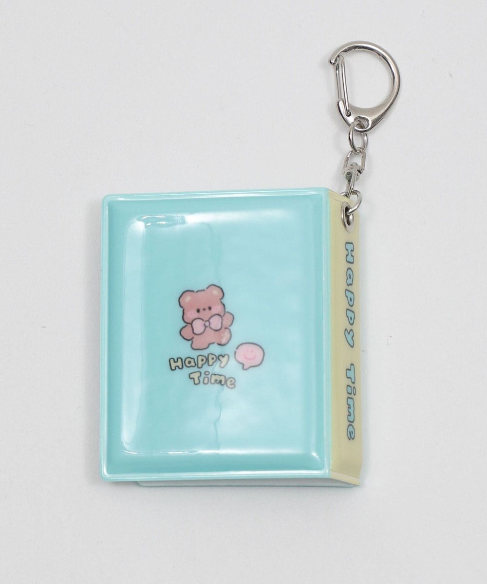 WEGO 【痛バ＆推し活グッズ】ゆるアニマルIDフォトアルバムキーホルダー 