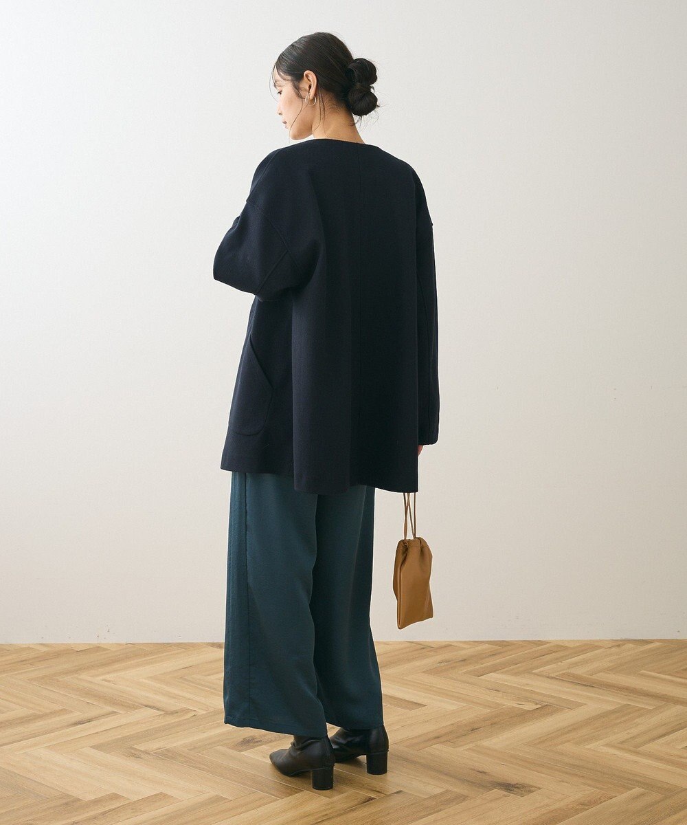 Green Parks フード取り外しハーフコート 