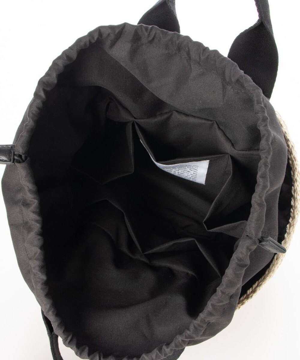 LA BAGAGERIE 【maison vert】 【ペーパー素材・多収納】ダブルハンドルかごバッグ 