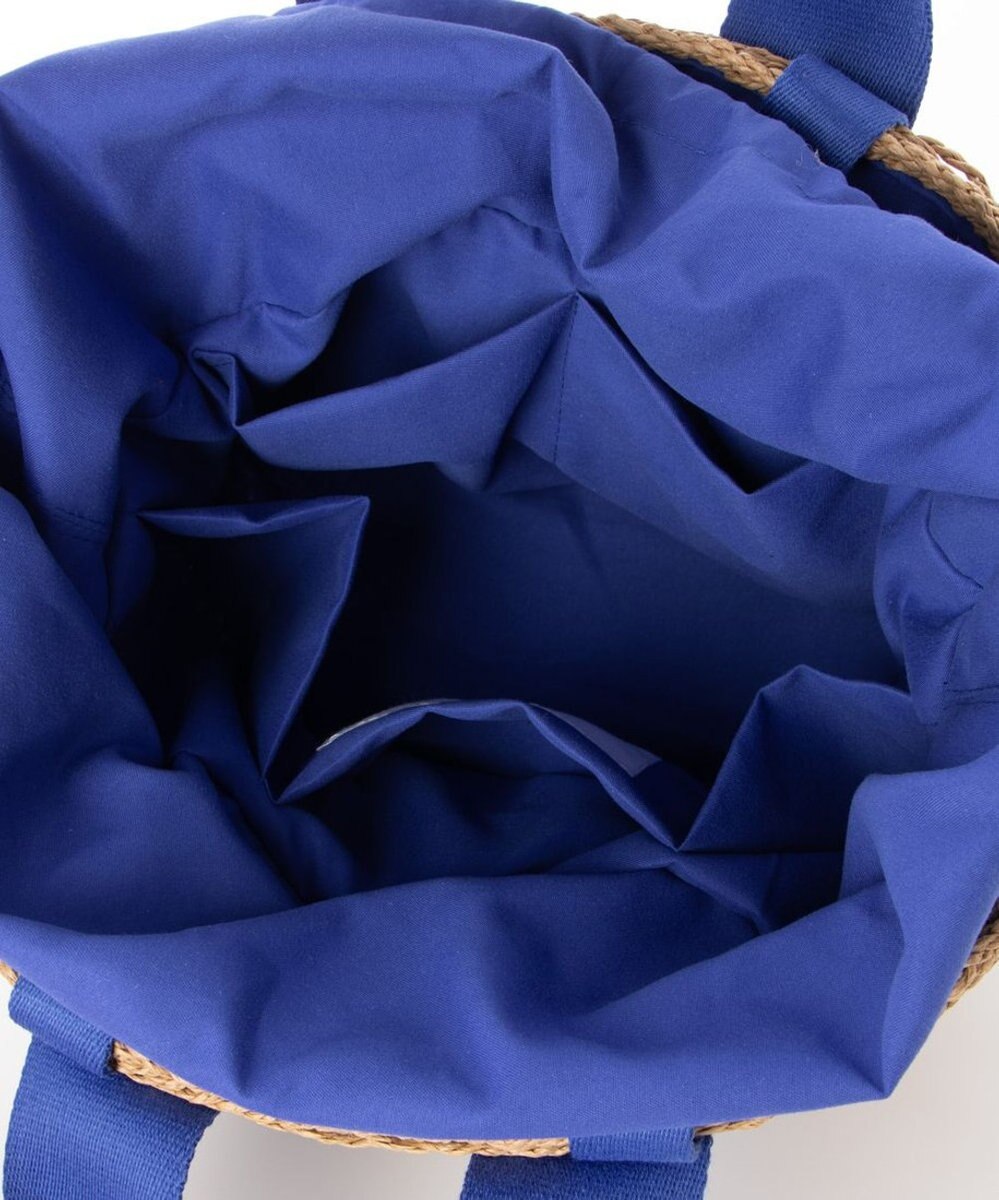 LA BAGAGERIE 【maison vert】 【ペーパー素材・多収納】ダブルハンドルかごバッグ 