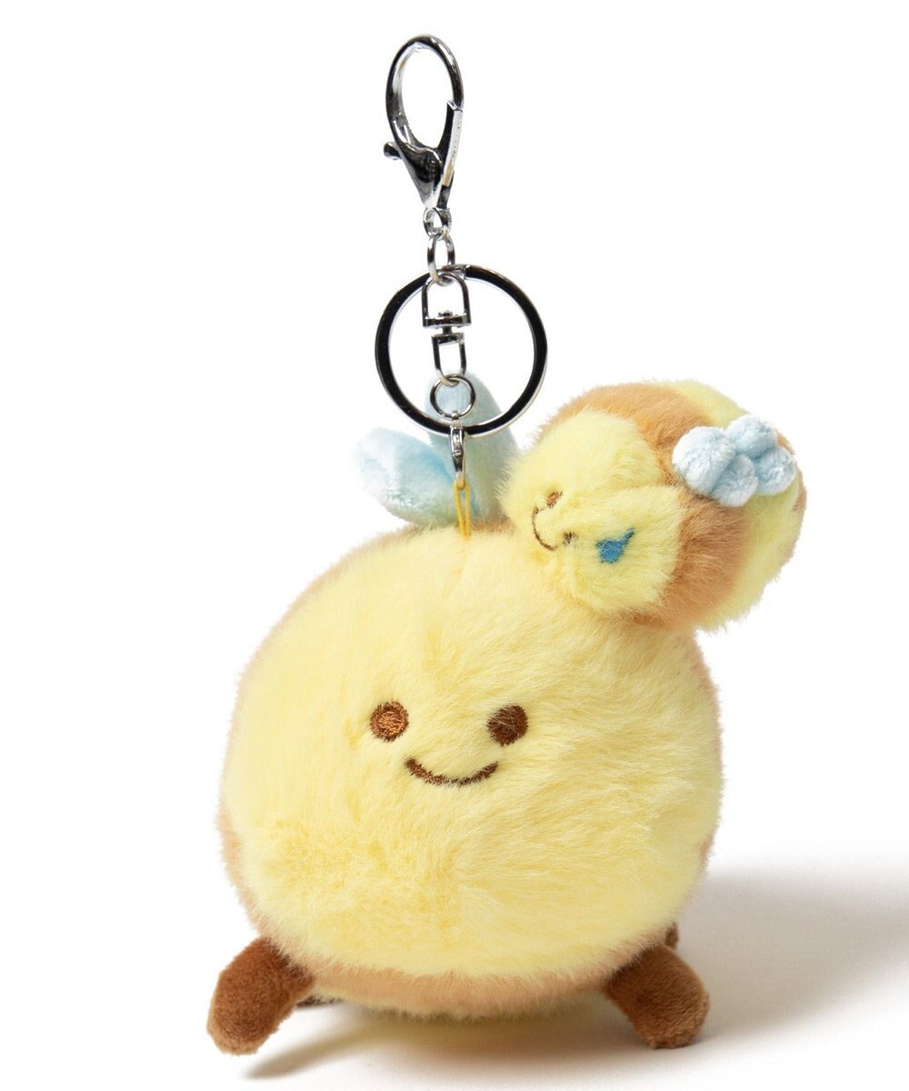 WEGO にこにこみつばちぬいぐるみキーホルダー 