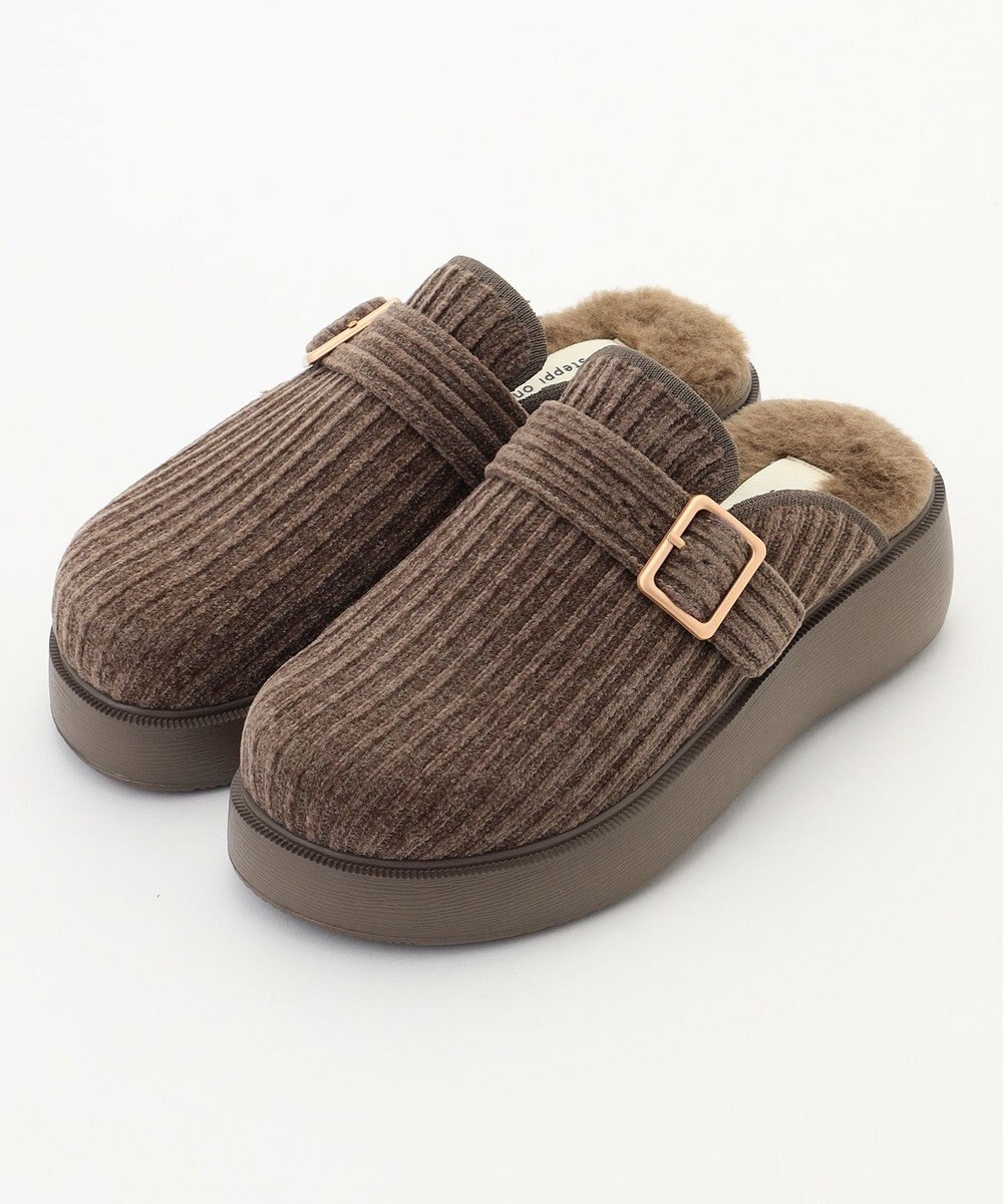 steppi 【洗える】厚底クロッグシューズ 