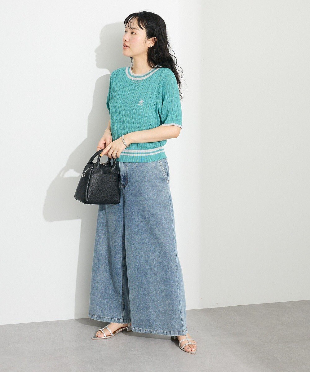 CRAFT STANDARD BOUTIQUE デニムタックパンツ 