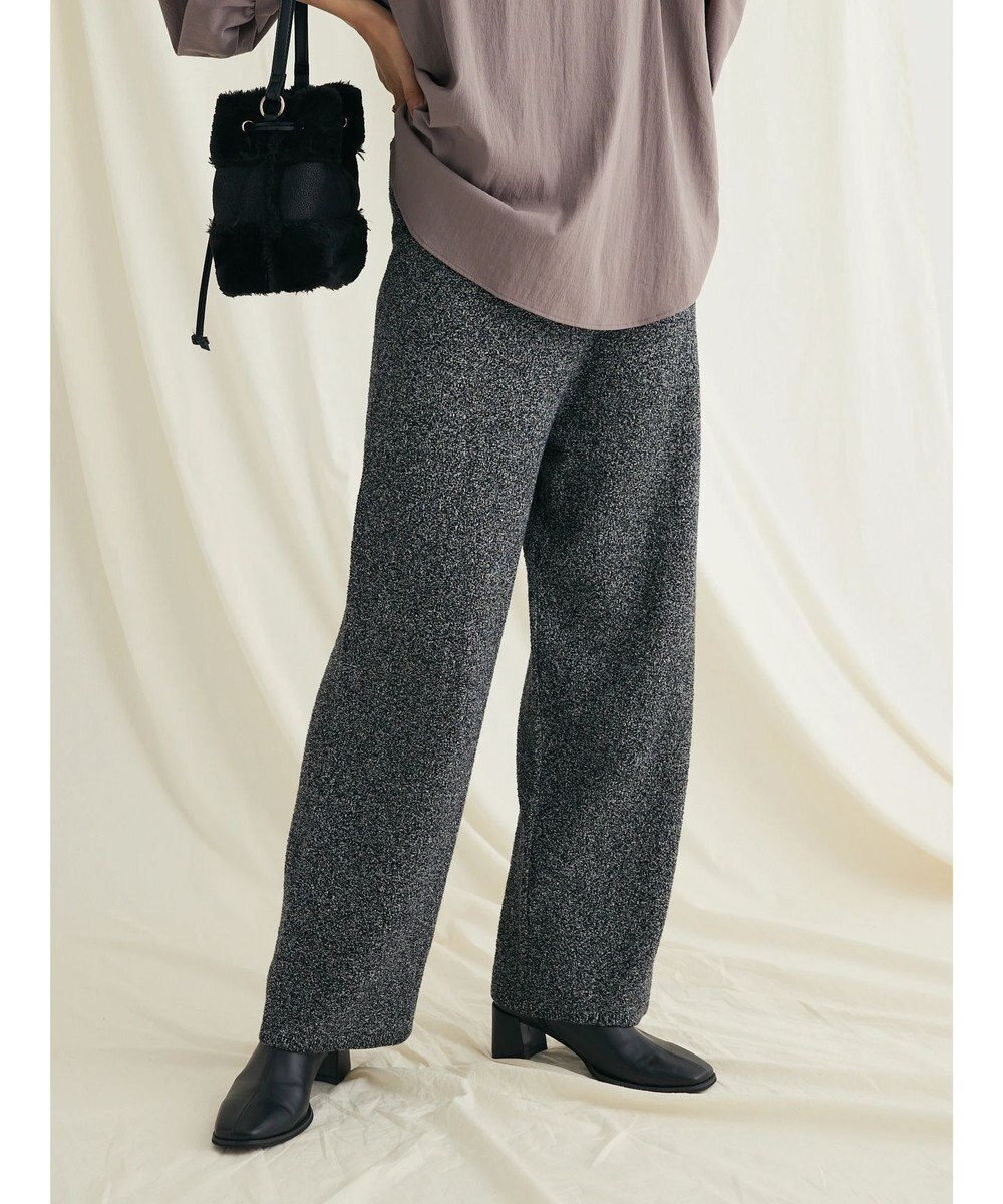 CRAFT STANDARD BOUTIQUE リンクス編みニットパンツ 