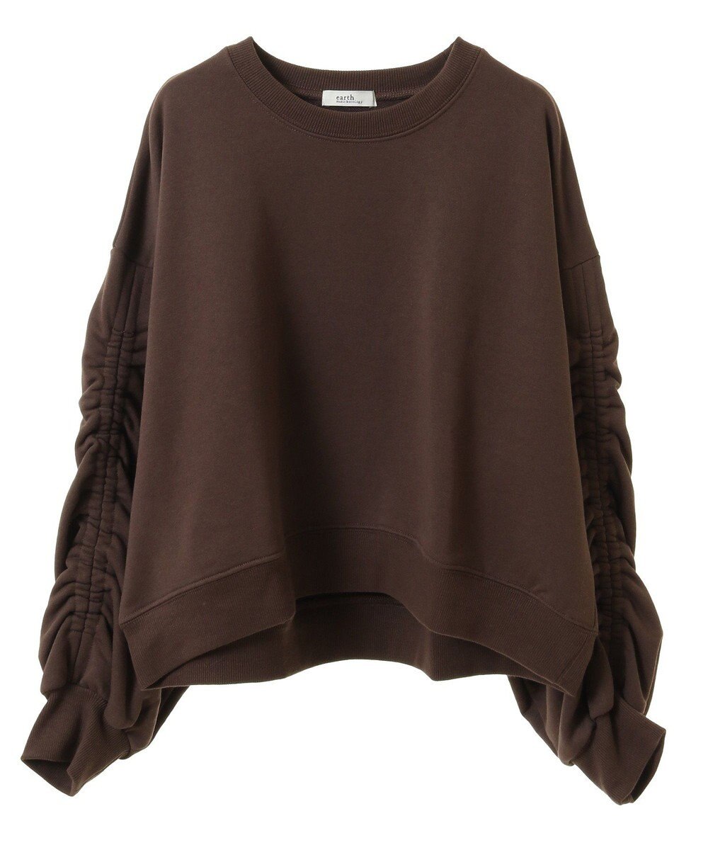 earth music&ecology ドロストスリーブスウェット 