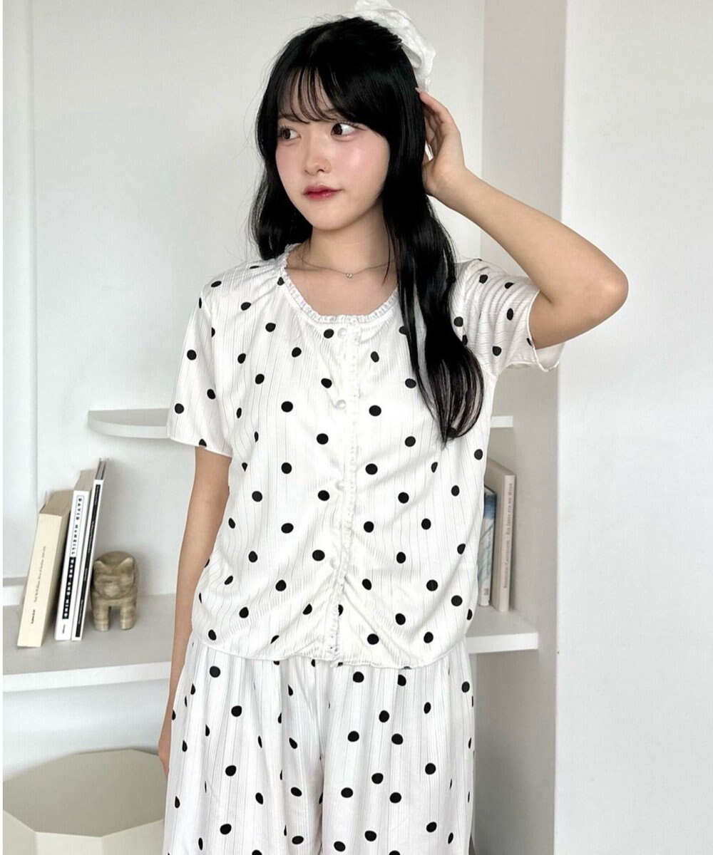 WEGO 総柄セットアップルームウェア 