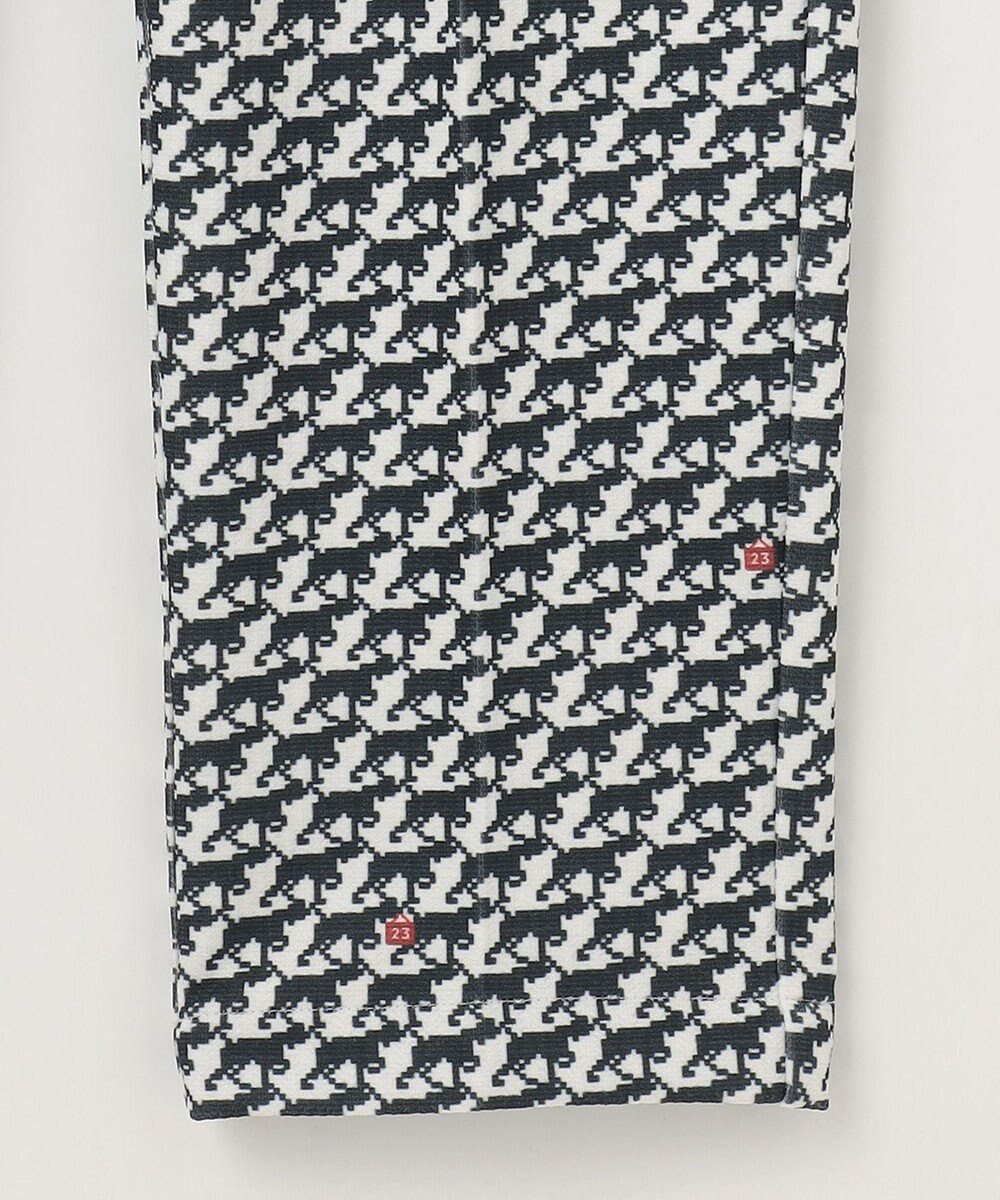 23区GOLF 【MEN】【ストレッチ】ハンタードッグ柄 パンツ 