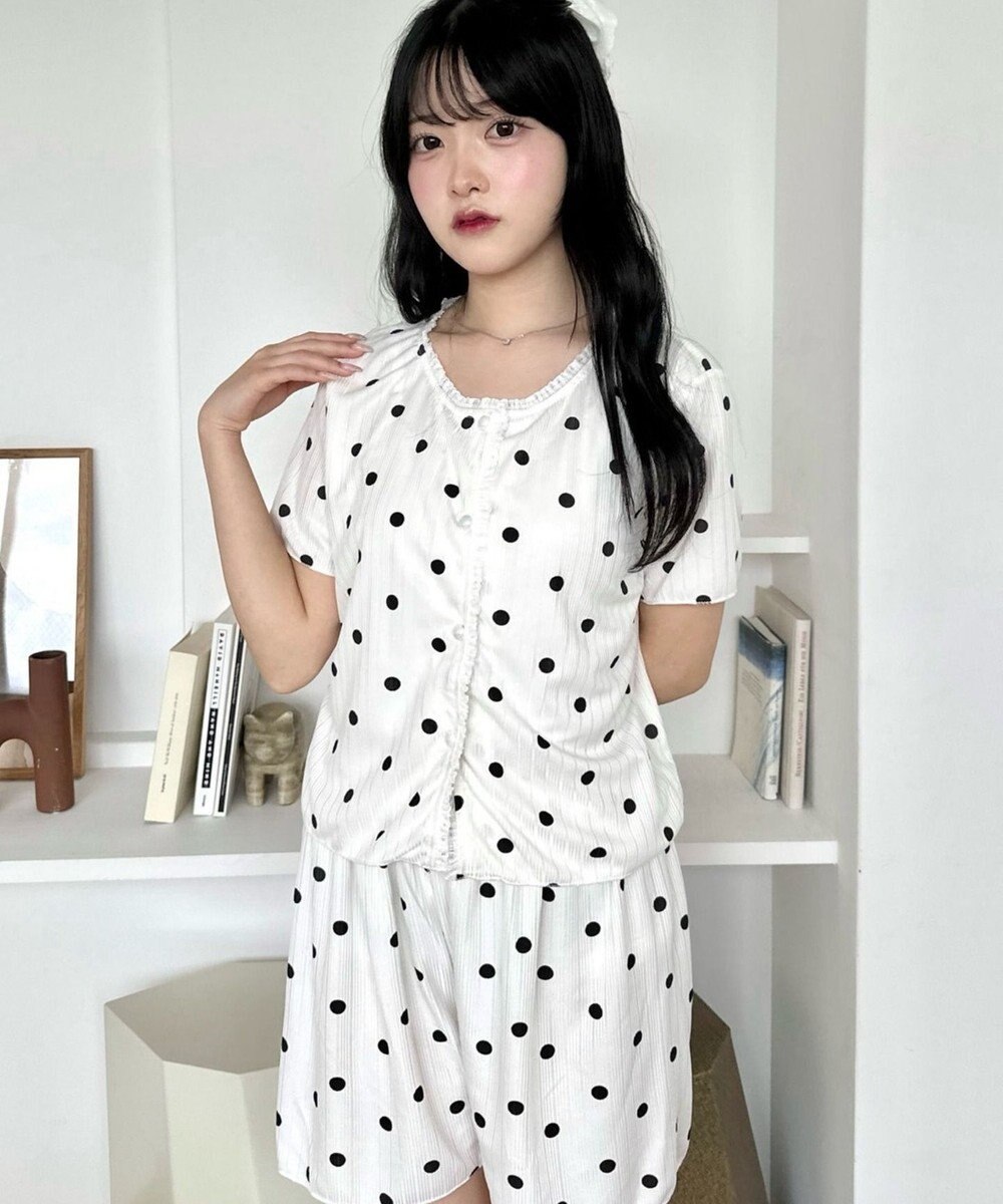 WEGO 総柄セットアップルームウェア 