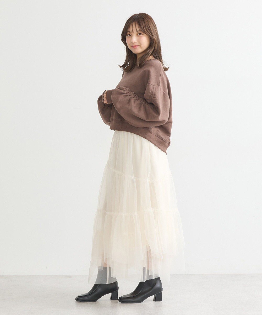 earth music&ecology ドロストスリーブスウェット 