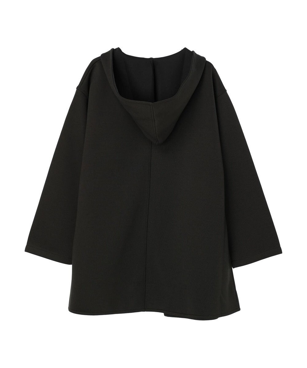 Green Parks ポンチフード付きカットカーディガン 