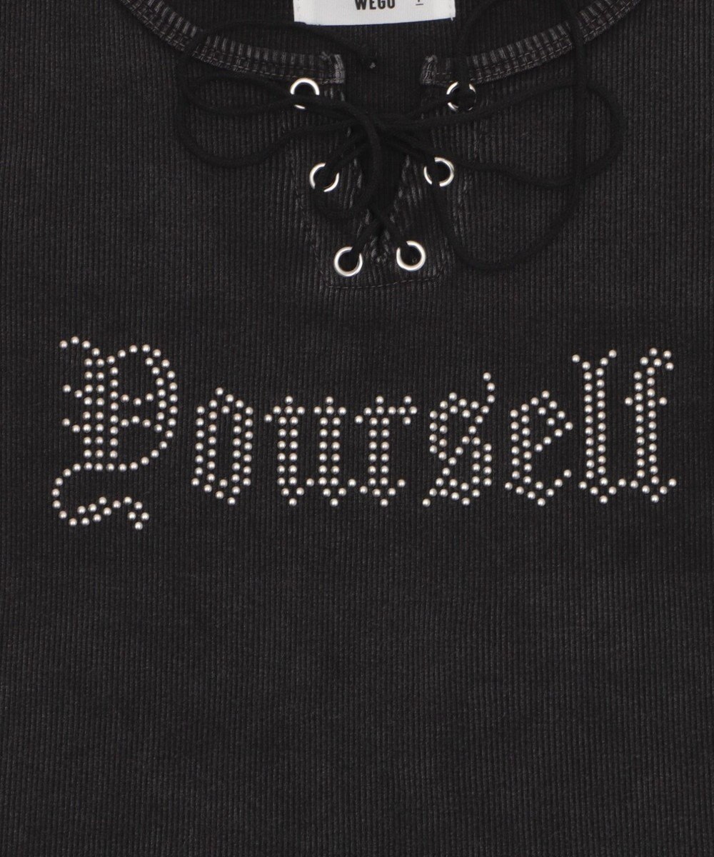 WEGO グラフィックレースアップちびT 