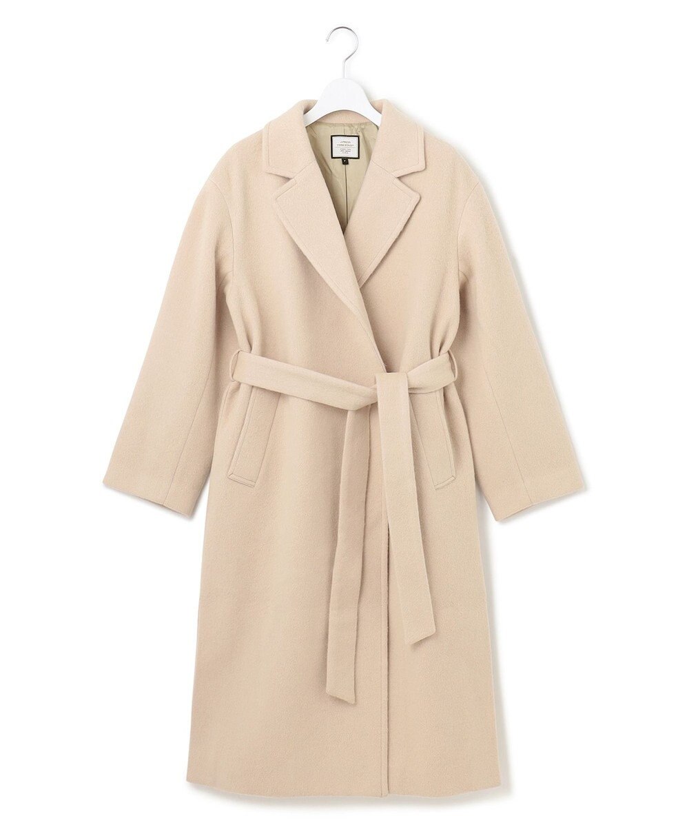 J.PRESS YORK STREET 【WOMEN】メルトン ガウンコート 