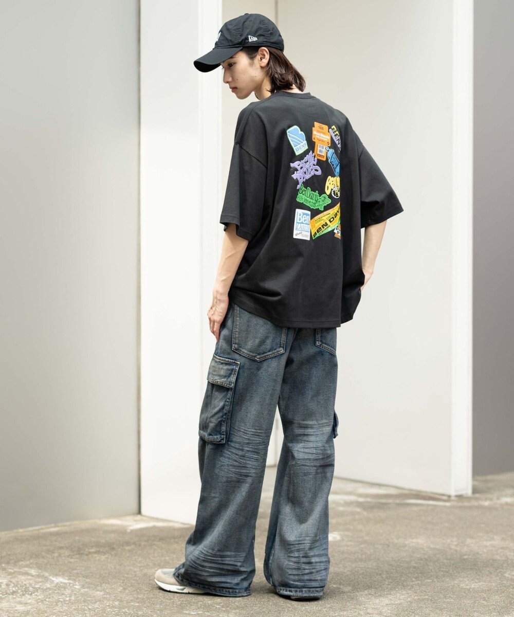 WEGO 【ユニセックス着用ITEM/SMLサイズ展開】別注BENDAVISクールタッチグラフィックT（SS） 