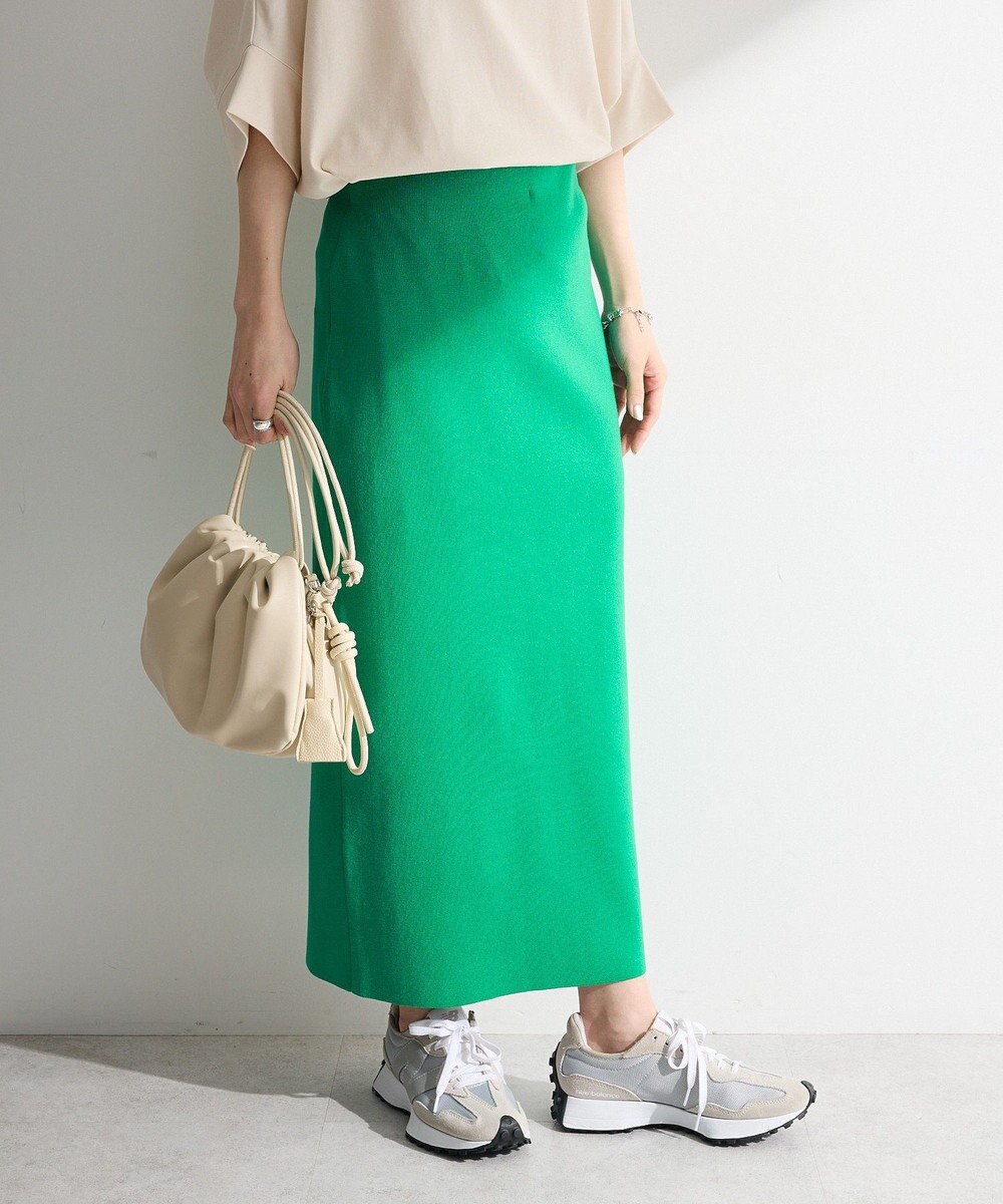 Green Parks ニットタイトスカート 