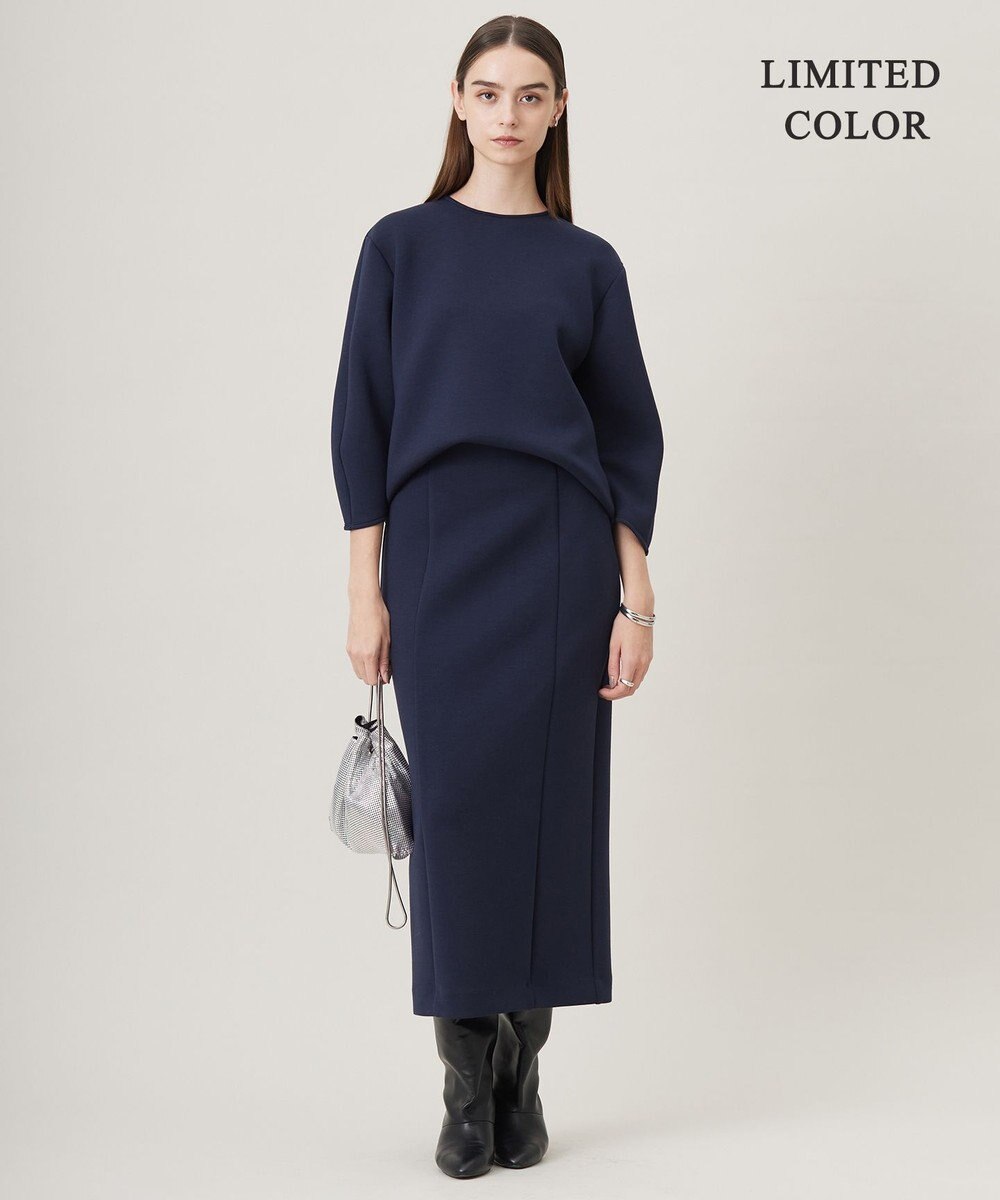 ICB 【洗える・WEB限定カラーあり】コンパクトダブルフェイス スカート 