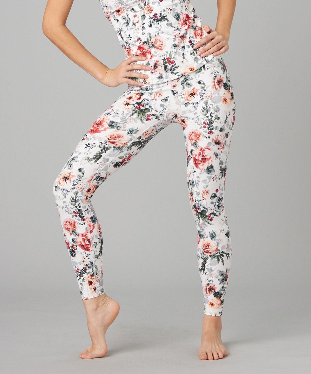 Chacott Chacott BALANCE ホリデーローズレギンス 