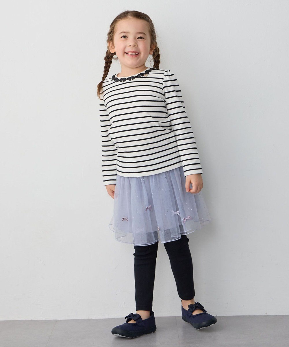 ANY KIDS リボン×ラメチュールスカッツ 