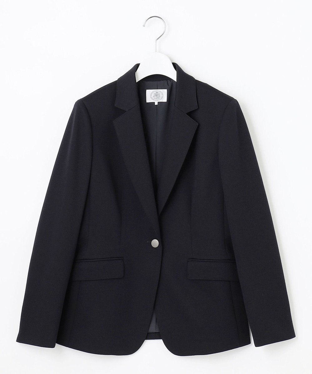 J.PRESS LADIES L ジャージー テーラード ジャケット 