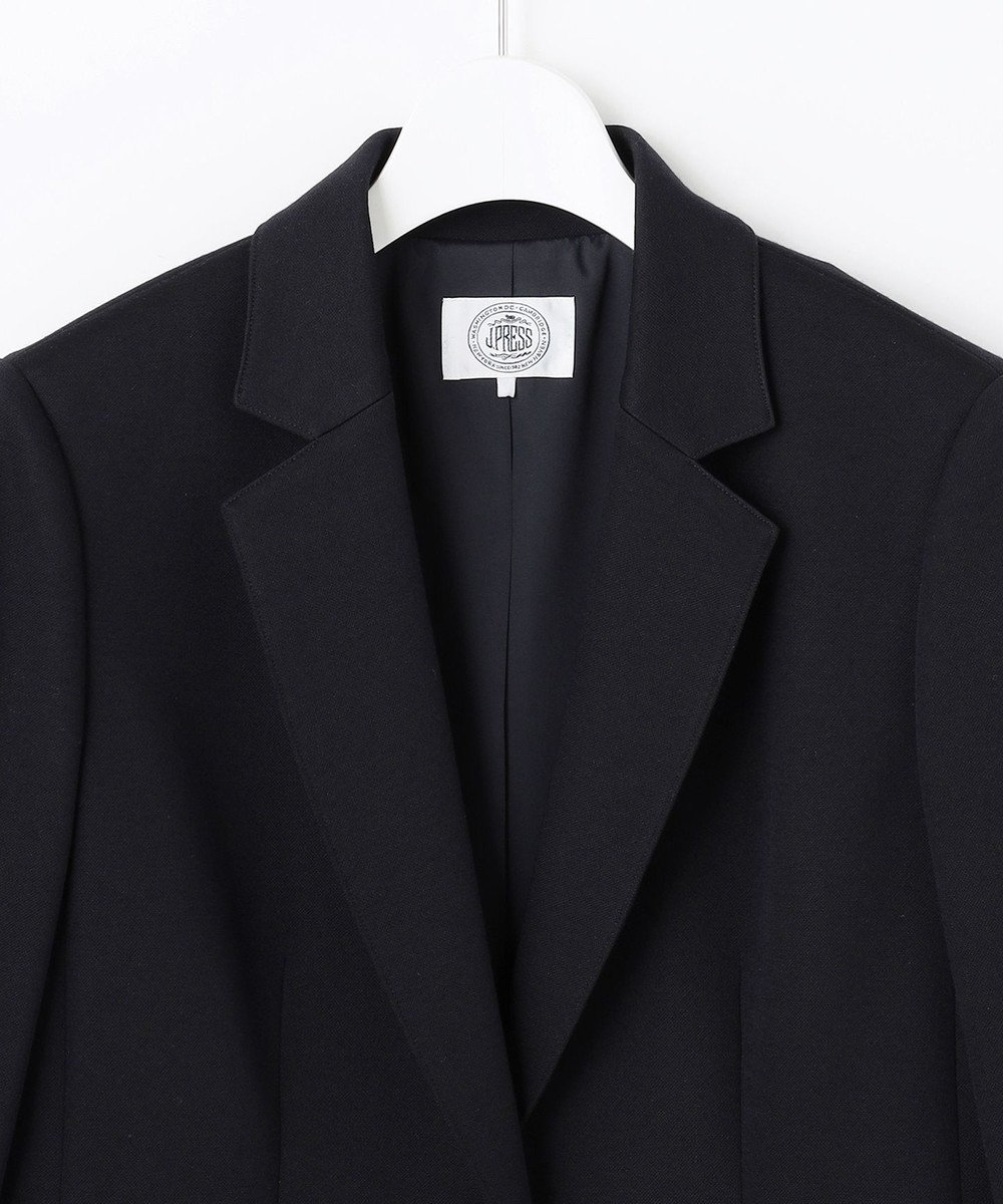 J.PRESS LADIES L ジャージー テーラード ジャケット 