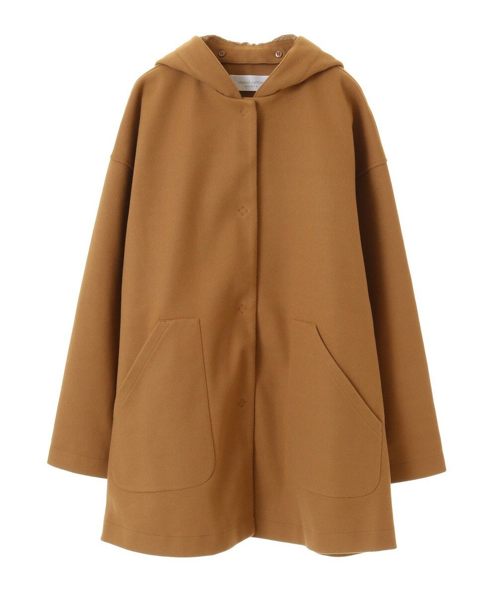 Green Parks フード取り外しハーフコート 