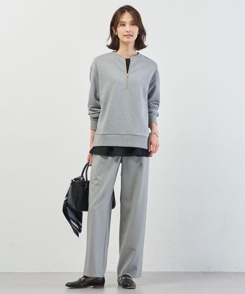 J.PRESS LADIES L 【WEB限定カラーあり】レイヤードフレア カットソー 