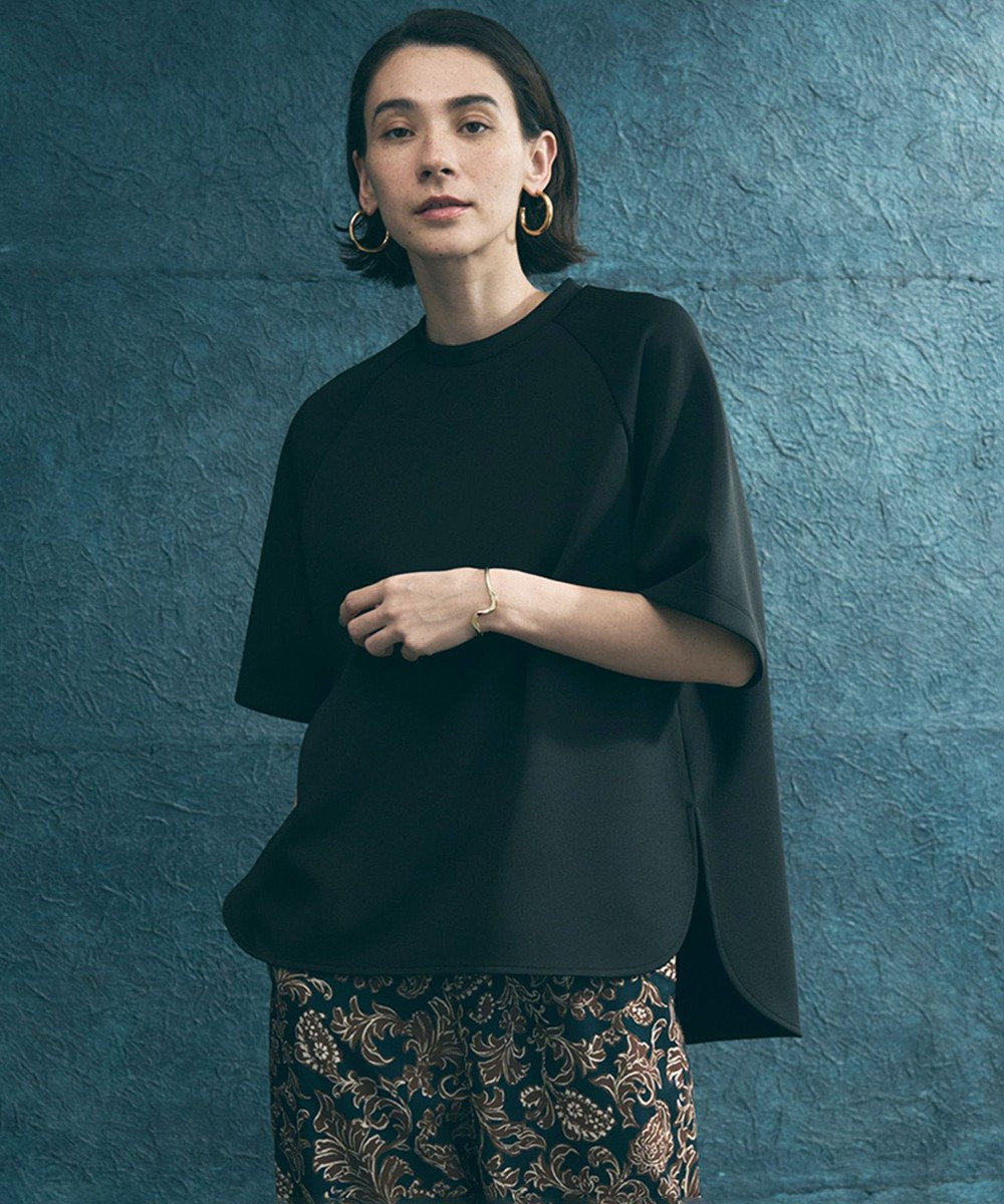 UNFILO BEAUTY FORM JERSEY light バックZIP プルオーバー 