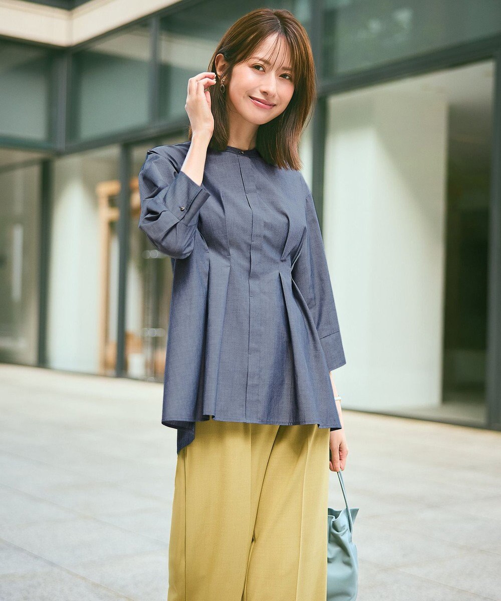 ANY SIS S ウエストタックチュニック ブラウス 