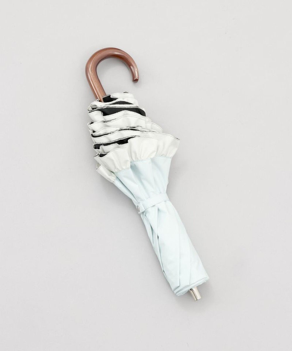 AURORA 【WEB限定】 フリル晴雨兼用傘（折りたたみ・トップフラット） 