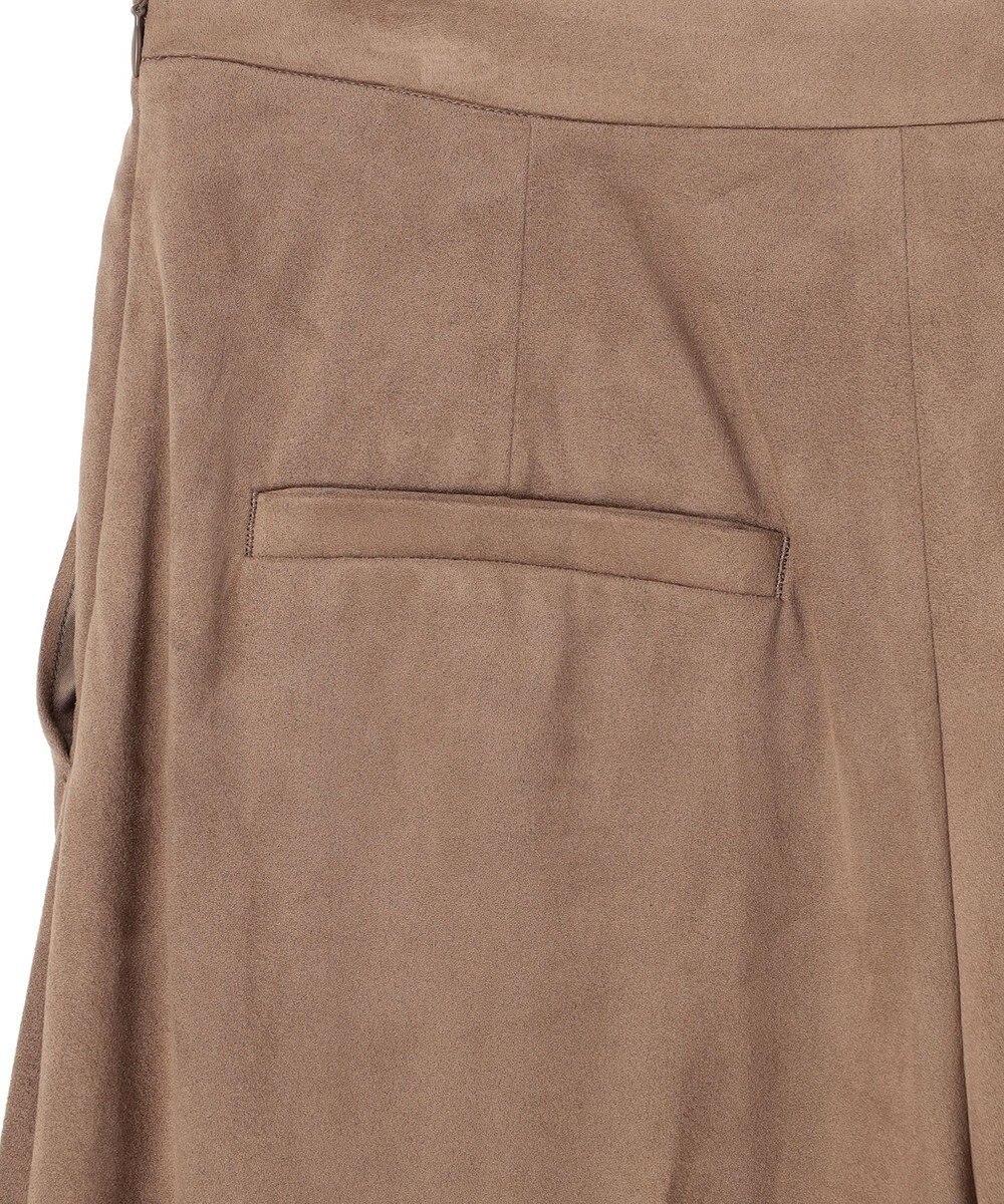 uncrave スウェード ストレートパンツ 