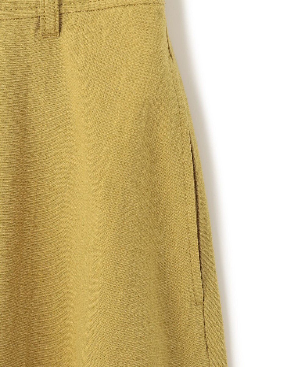 J.PRESS YORK STREET 【WOMEN】ワンウォッシュリネンコットン スカート 