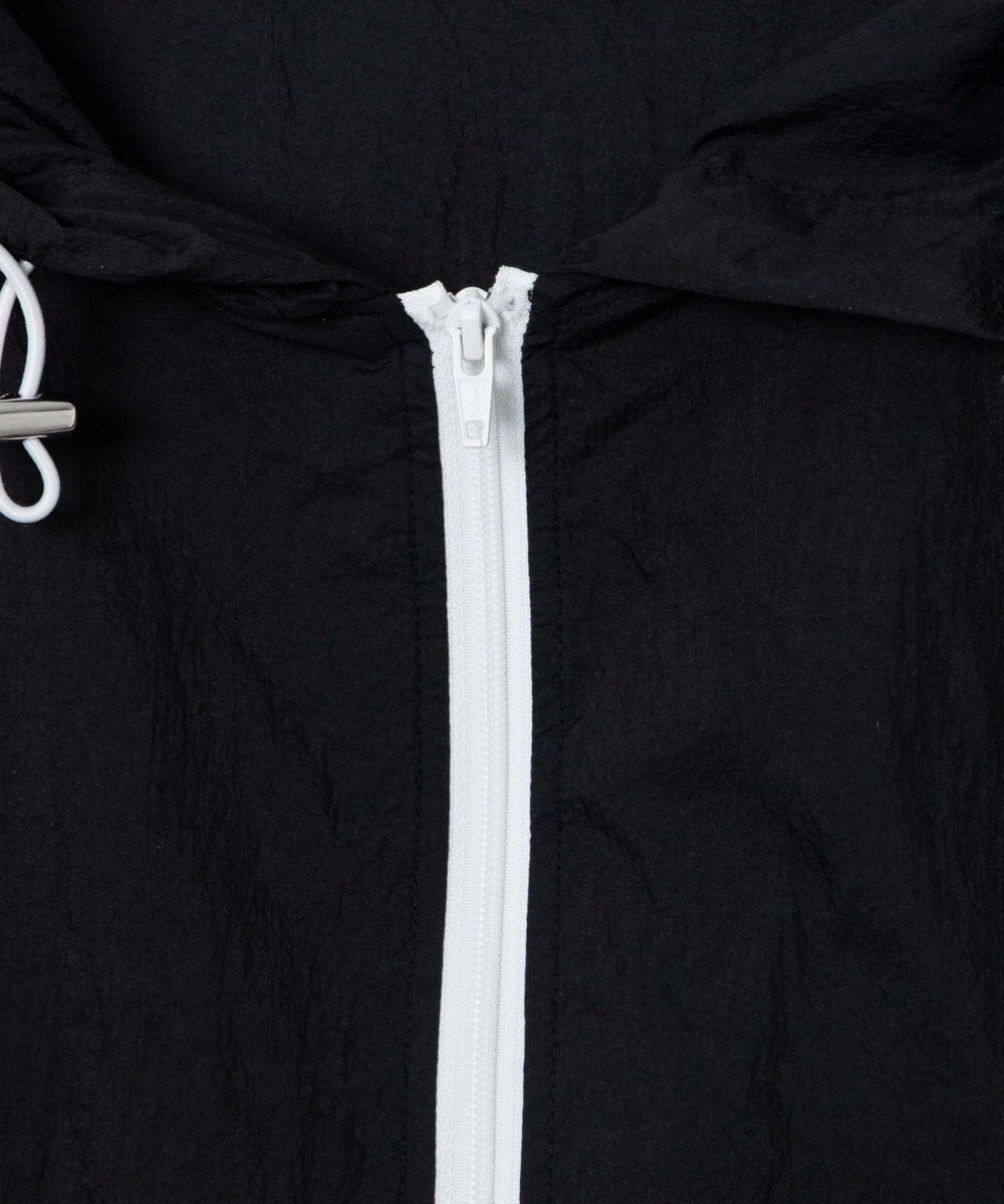 WEGO シアーナイロンラインショートパーカー 