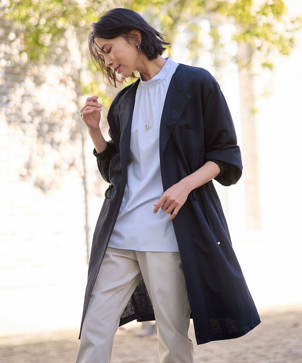 ANY 【洗濯機可/UVケア/接触冷感】ドロストピケカーディガン 