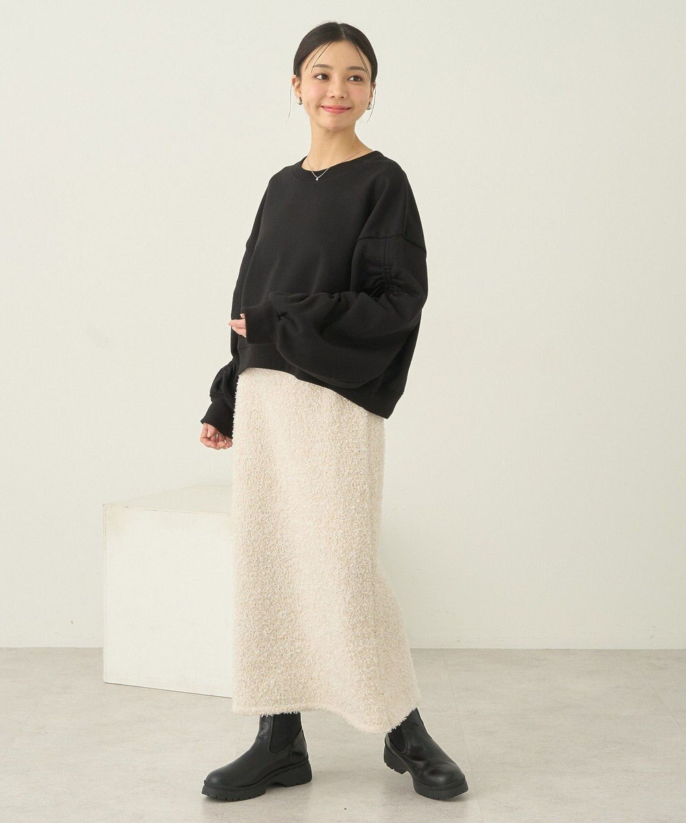 earth music&ecology ドロストスリーブスウェット 