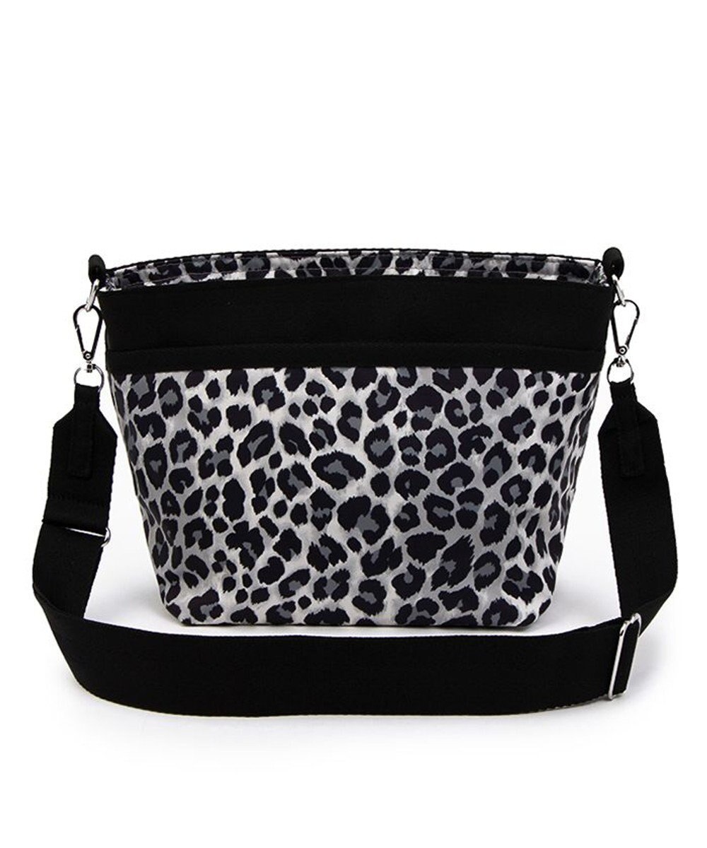 LeSportsac SMALL BUCKET BAG/ニュートラルレオパード 