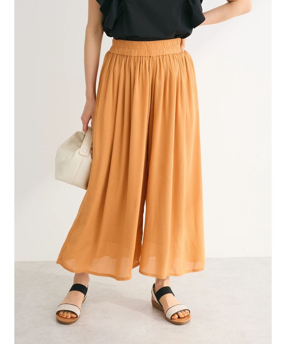 Green Parks レーヨンクレープスカーチョ 