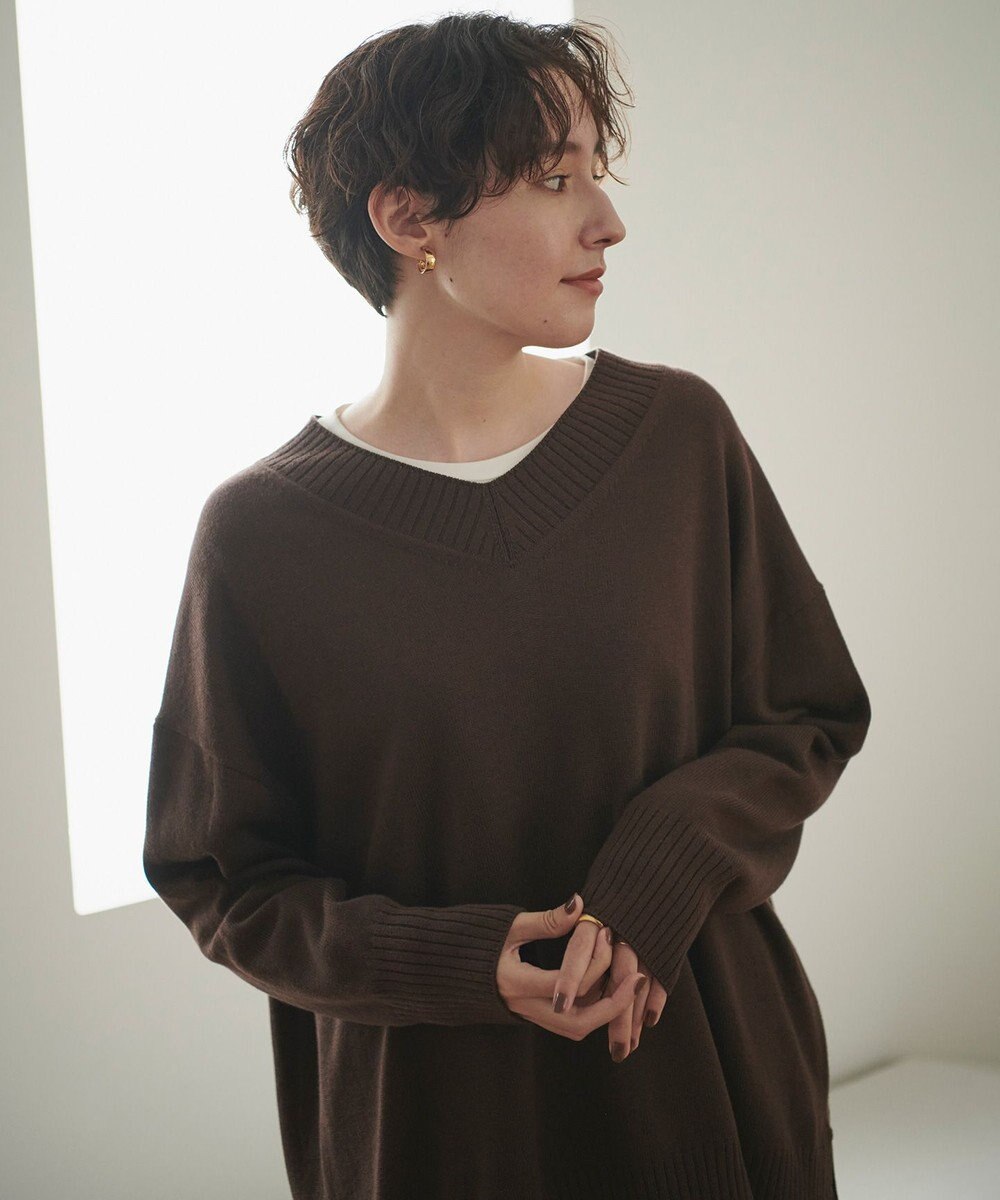 おうちで洗える コットンウールvネックニット Newans ファッション通販 公式通販 オンワード クローゼット おうちで洗える コットンウールvネックニット Newans ファッション通販 公式通販 オンワード クローゼット