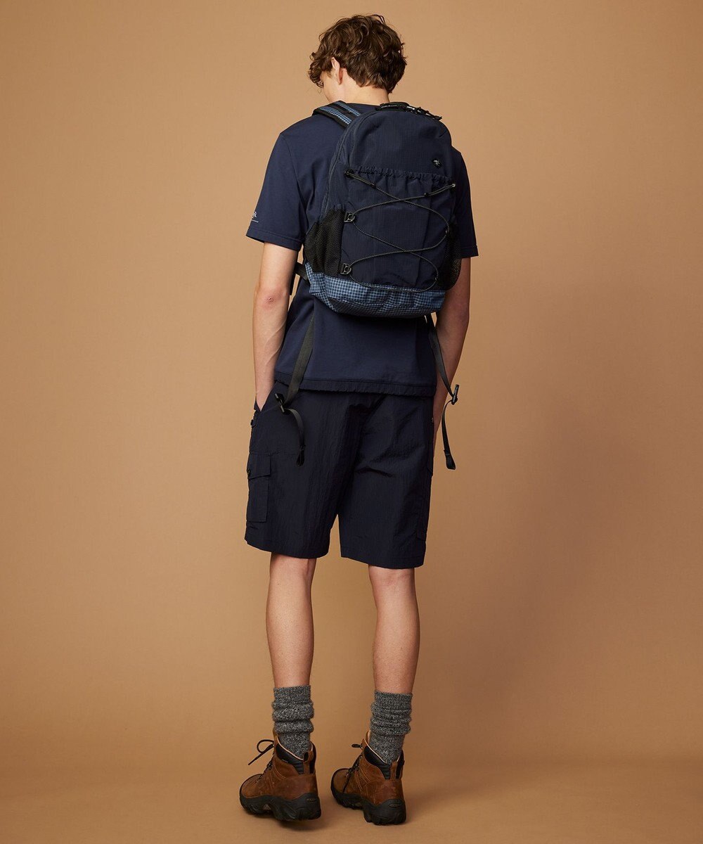 JOSEPH ABBOUD MOUNTAIN 【CREA掲載・軽量/ECO撥水】ナイロンリップクロス バックパック 21L 