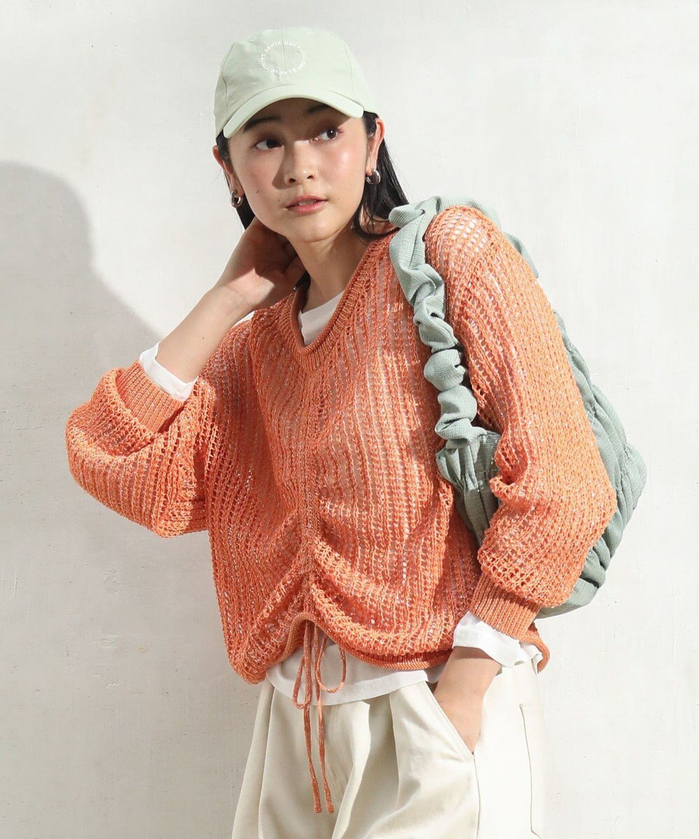 Green Parks ＳＥＴ２点２ｗａｙシャーリングニット＋インナー 