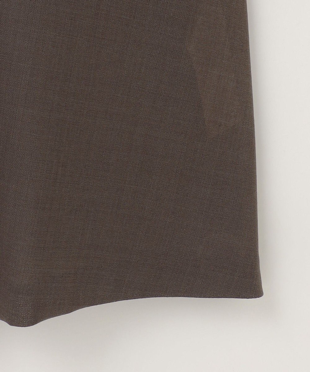 自由区 【洗える】トロピカルストレッチシャツ ドレス 