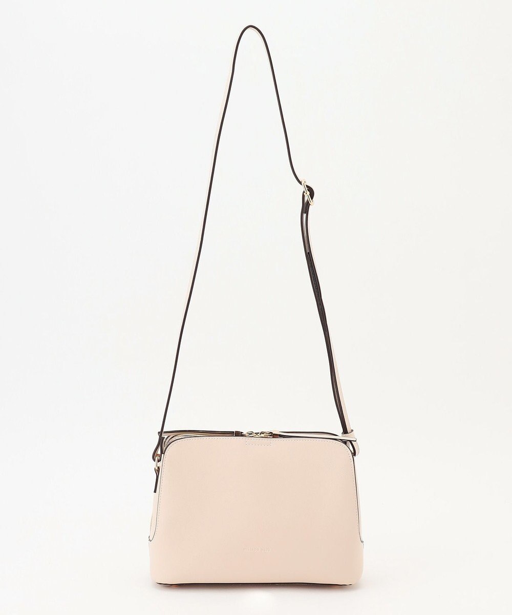 LA BAGAGERIE 【maison vert】 【超軽量・多収納】バイカラーリボンショルダーバッグ 