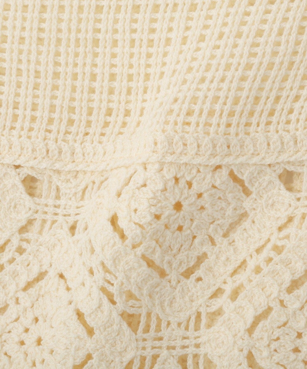 AMERICAN HOLIC クロシェニット巻きスカート 