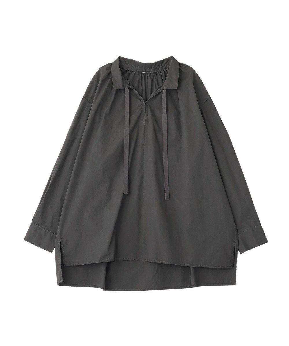 YECCA VECCA タイプライタースキッパーオーバーシャツ 