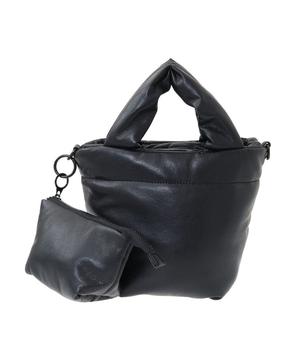 Green Parks ・ｃａｃｈｅ　ｃａｃｈｅポーチ付パフィ２ｗａｙバッ 