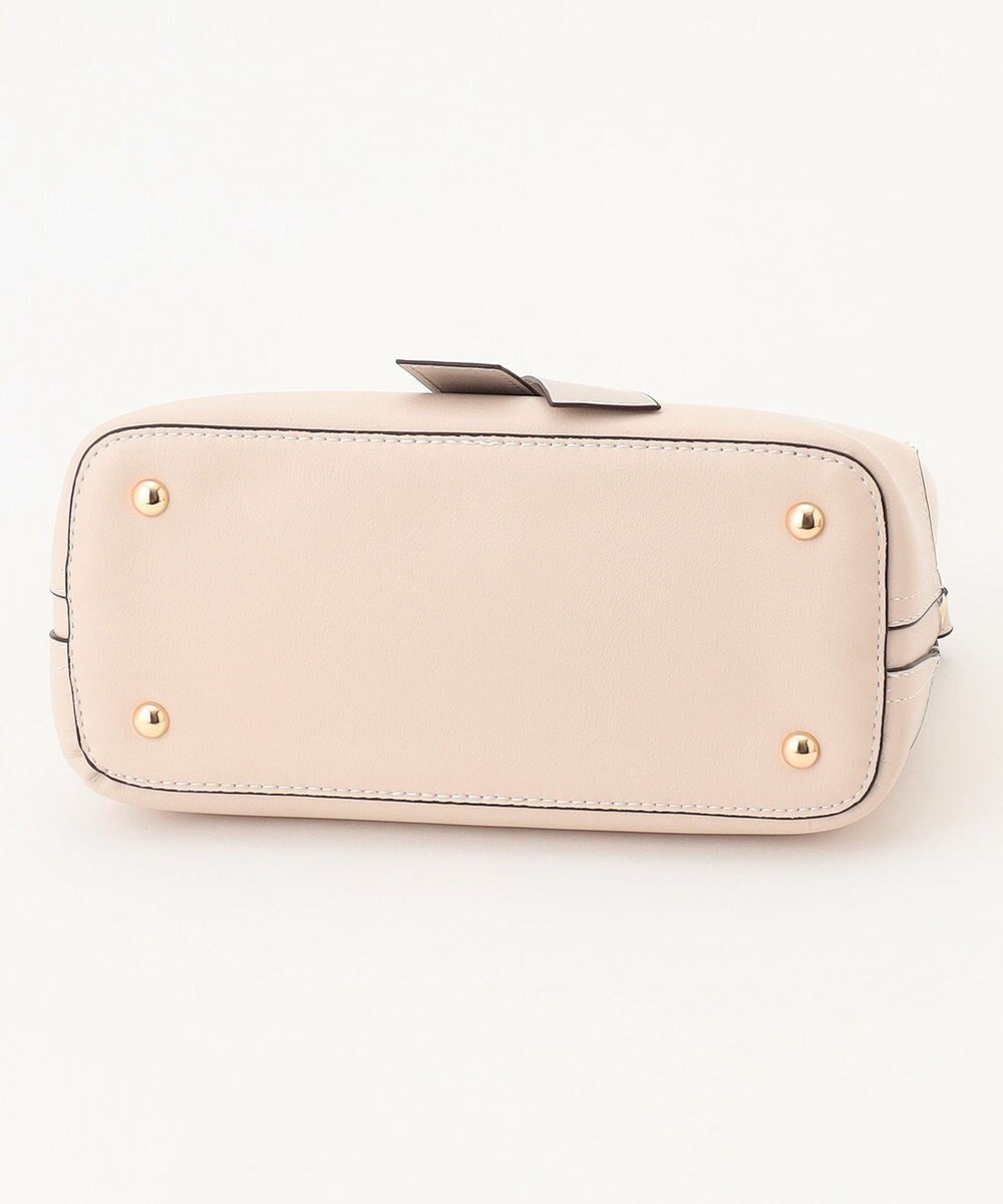 LA BAGAGERIE 【maison vert】 【超軽量・多収納】バイカラーリボンショルダーバッグ 