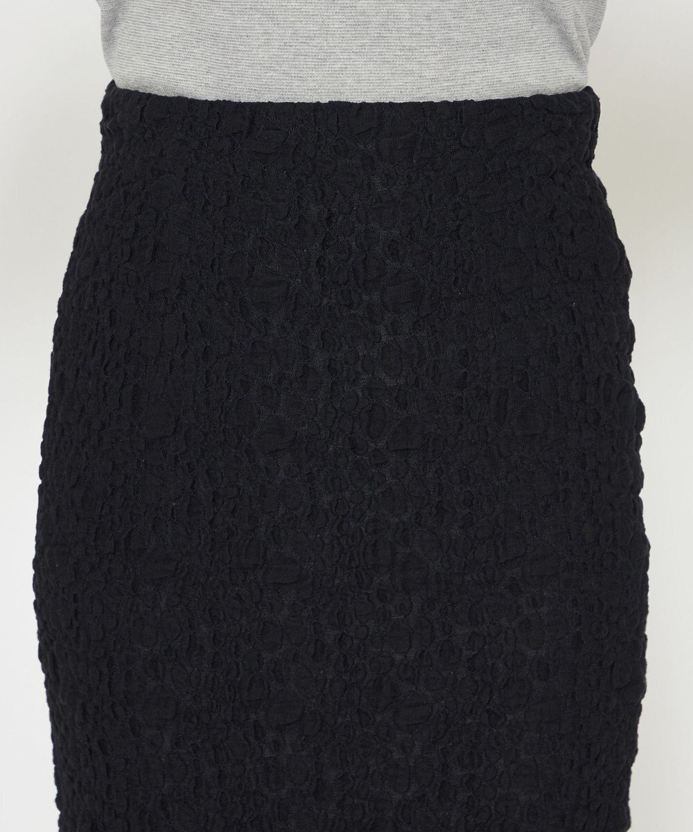 uncrave 【洗濯機洗い可】ストレッチレース スカート（uncrave WHITE） 