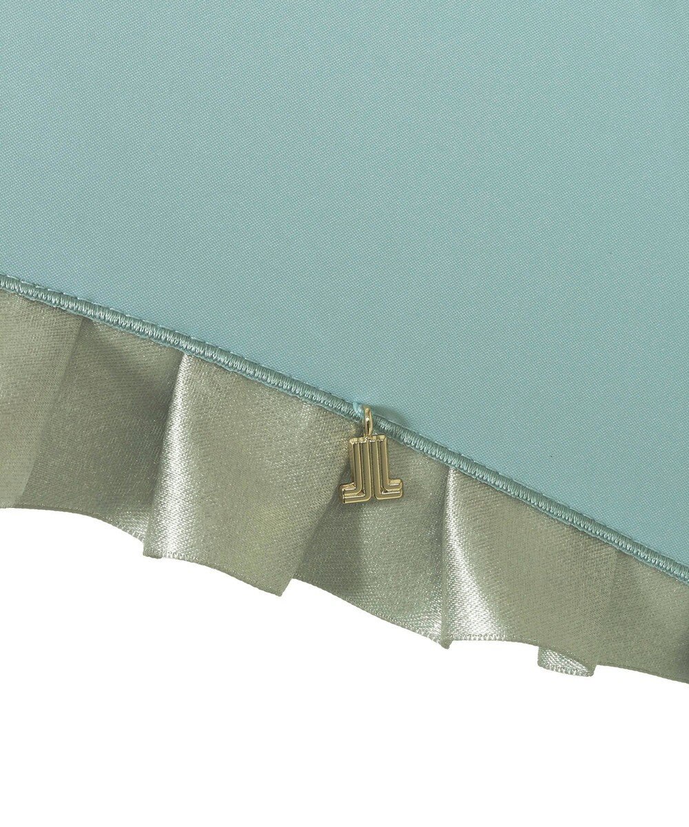 MOONBAT 【一級遮光/晴雨兼用】LANVIN en Bleu (ランバン オン ブルー) 長傘 日傘 シャイニーフリル 遮光 遮熱 UV 