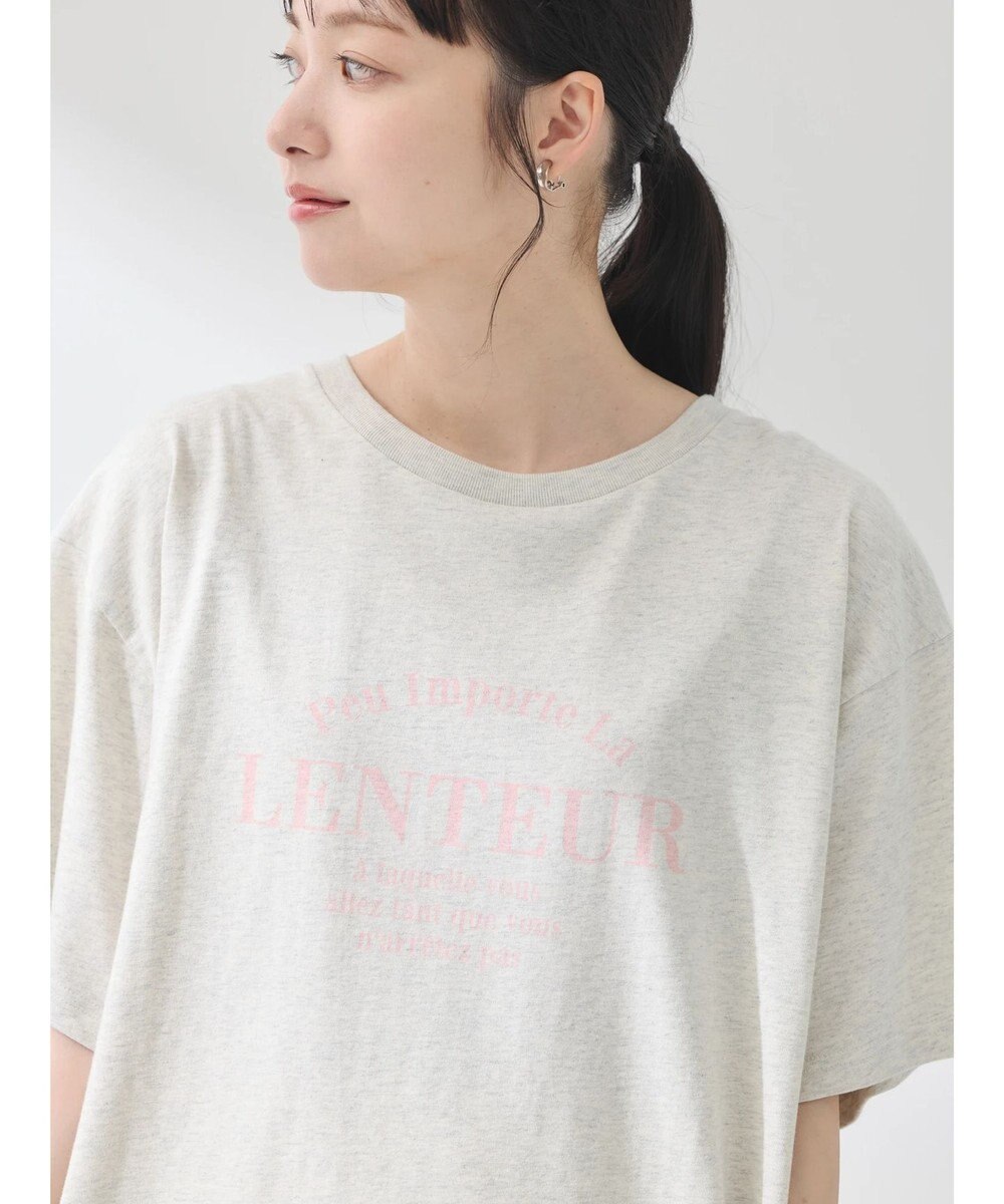 earth music&ecology アソートロゴプリントＴ 