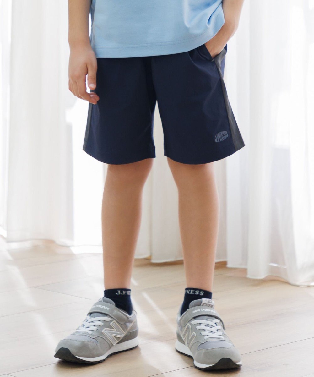J.PRESS KIDS 【速乾】【140-170cm】ナイロンストレッチ ショートパンツ 