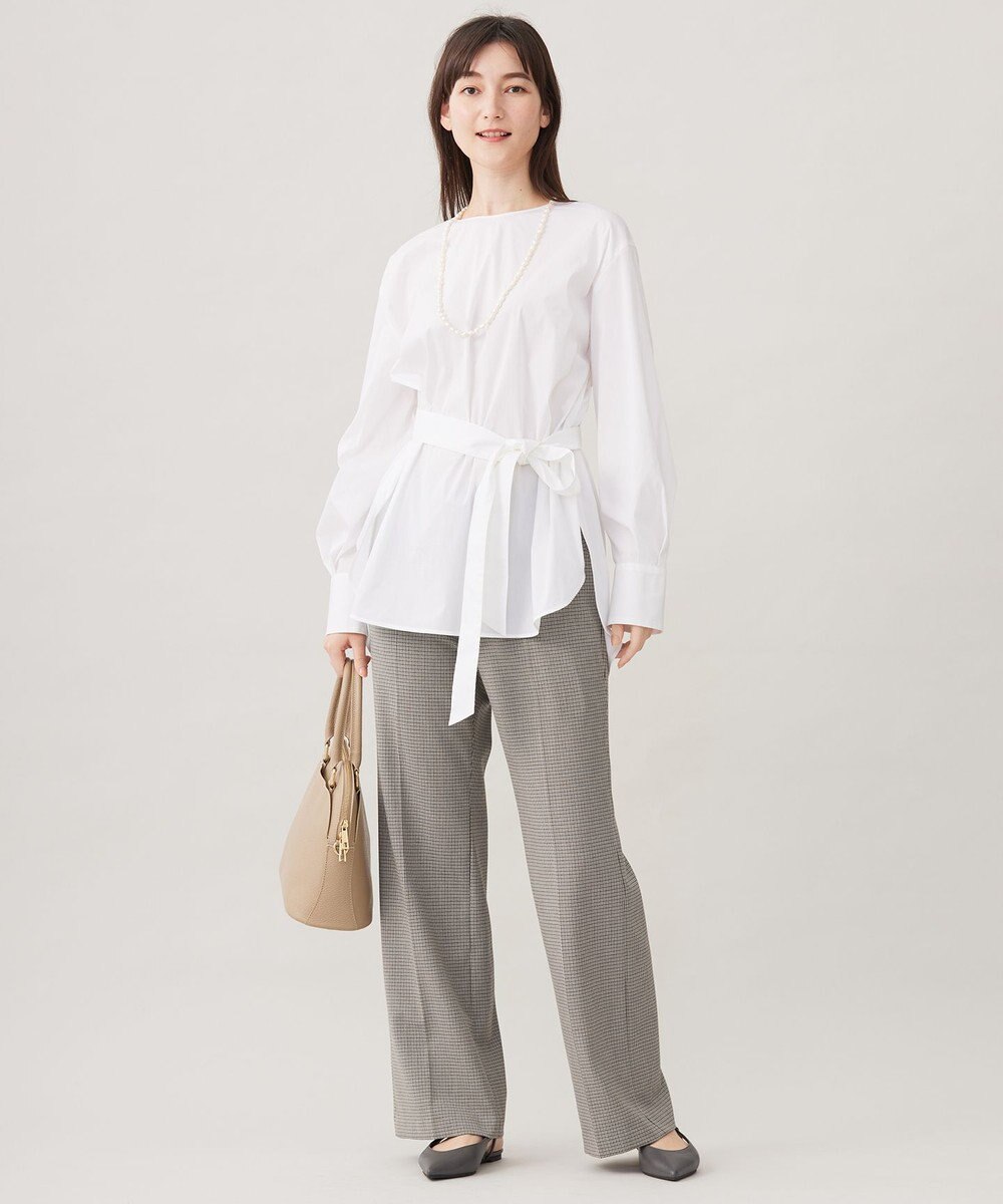 自由区 【洗える】SOMELOSチュニック ブラウス 