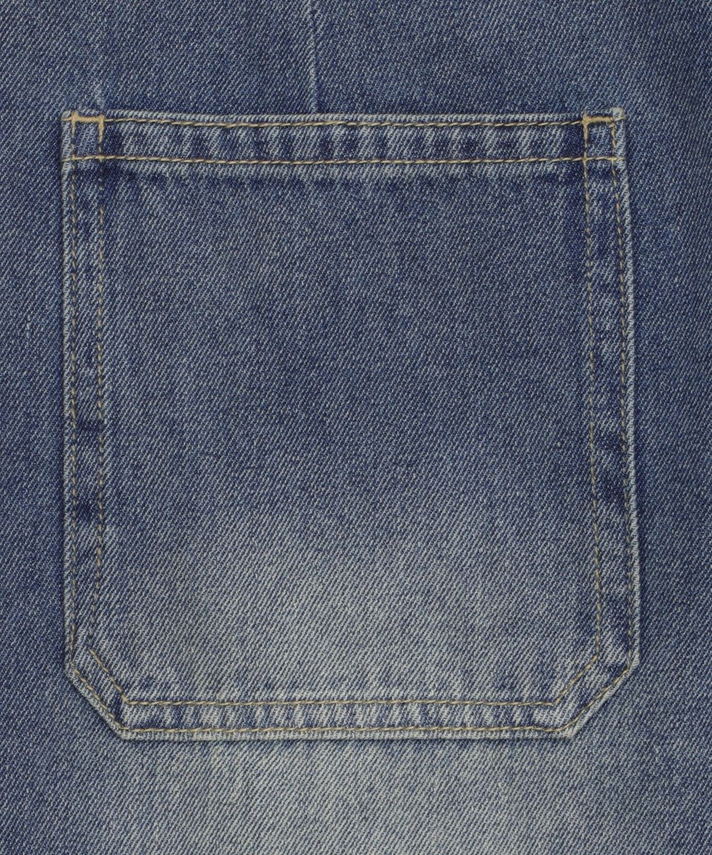 WEGO サマーデニムバレルレッグパンツ 